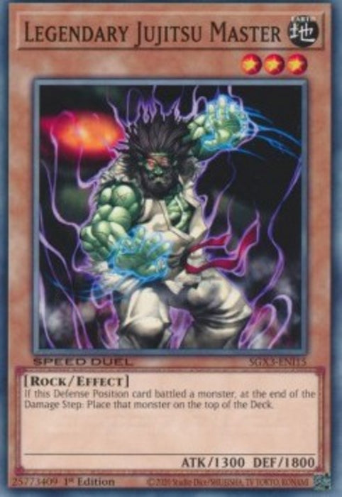Legendary Jujitsu Master (V.1) SGX3-ENI15 Common Englisch