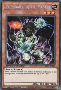 Legendary Jujitsu Master (V.2) SGX3-ENI15 Secret Rare Englisch