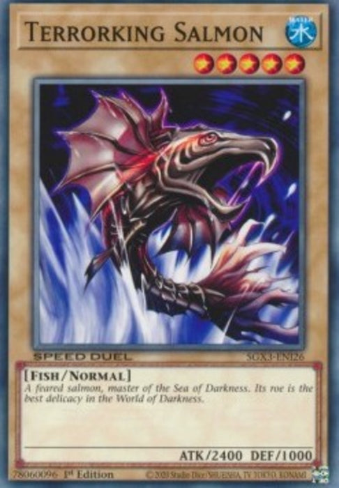 Terrorking Salmon SGX3-ENI26 Common Englisch