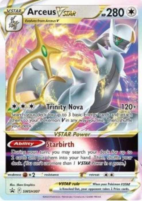 Arceus VSTAR SWSH-307 Promo Deutsch