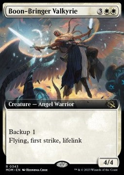 Boon-Bringer Valkyrie XMOM-343 Rare Englisch