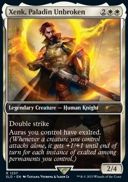 Xenk, Paladin Unbroken SLDHAT-1237 Rare Englisch