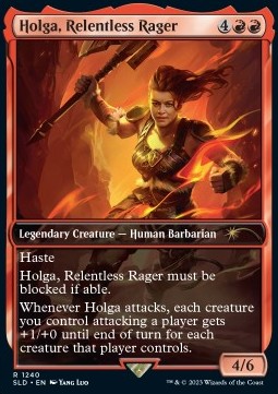 Holga, Relentless Rager SLDHAT-1240 Rare Englisch