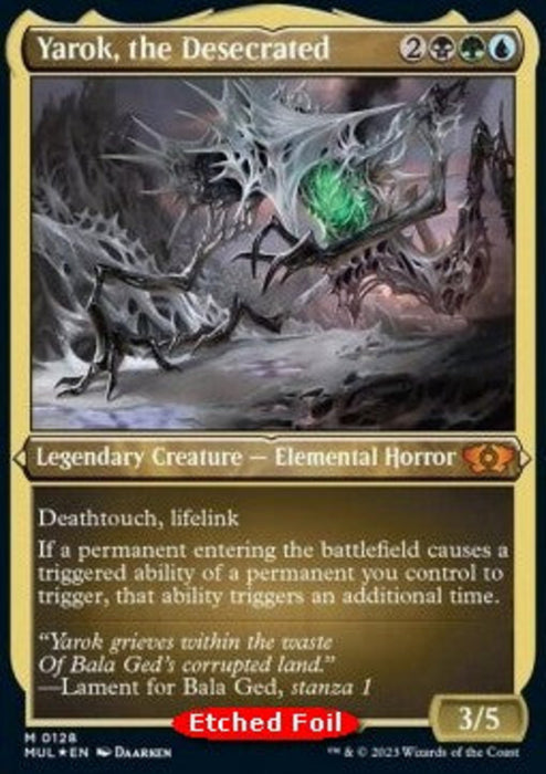 Yarok, the Desecrated (V.2) MUL-128 Mythic Englisch