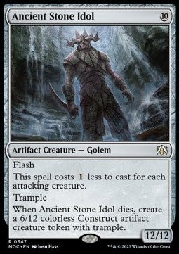 Ancient Stone Idol MOC-347 Rare Englisch