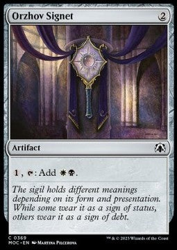 Orzhov-Petschaft MOC-369 Common Deutsch