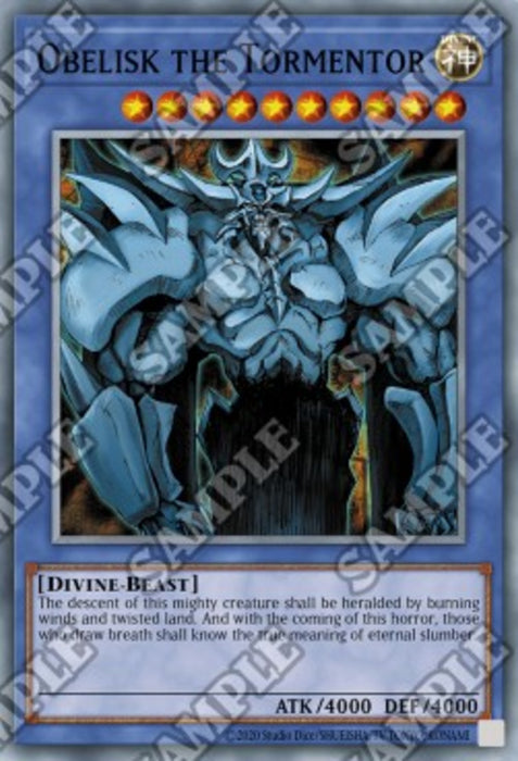 Obelisk the Tormentor (V.1) LC25-ENLC01-001 Ultra Rare Englisch
