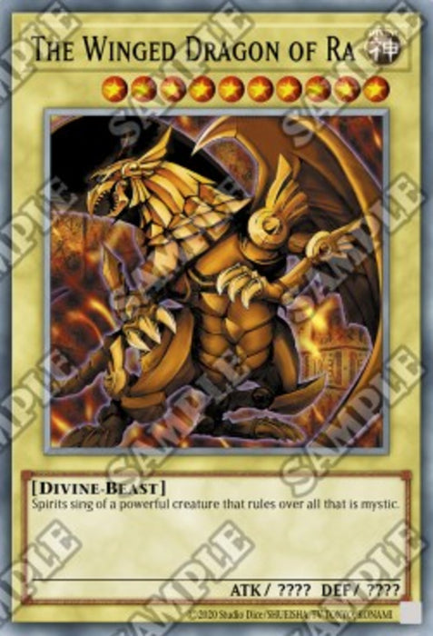 The Winged Dragon of Ra (V.1) LC25-ENLC01-003 Ultra Rare Englisch