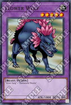 Flower Wolf LOB-25TH-EN107 Rare Englisch