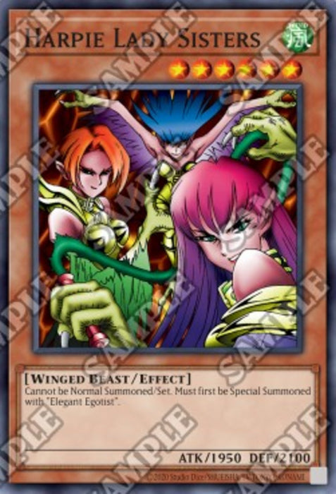 Harpie Lady Sisters MRD-25TH-EN009 Super Rare Englisch