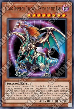 Chaos Emperor Dragon - Envoy of the End IOC-25TH-EN000 Secret Rare Englisch
