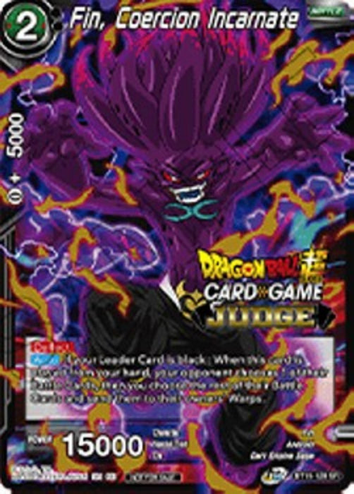 Fin, Coercion Incarnate JP Super Rare Englisch