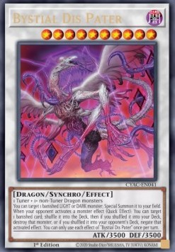 Bystial Dis Pater CYAC-EN041 Ultra Rare Englisch