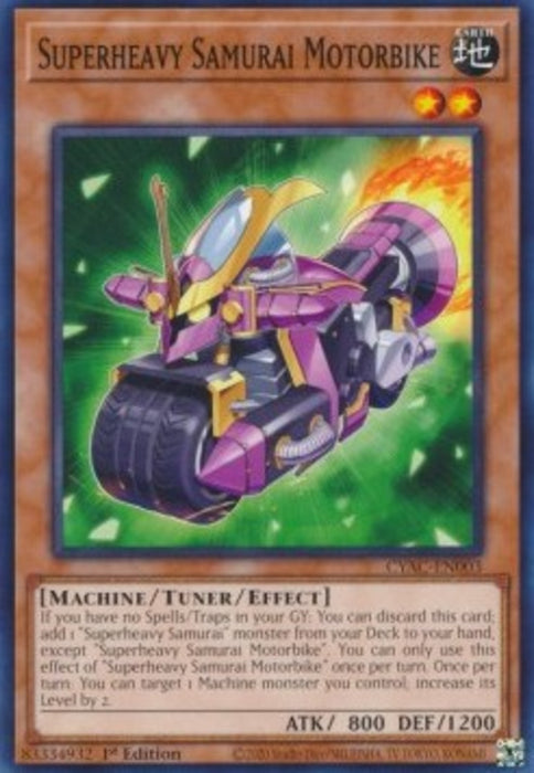 Superheavy Samurai Motorbike CYAC-EN003 Common Englisch