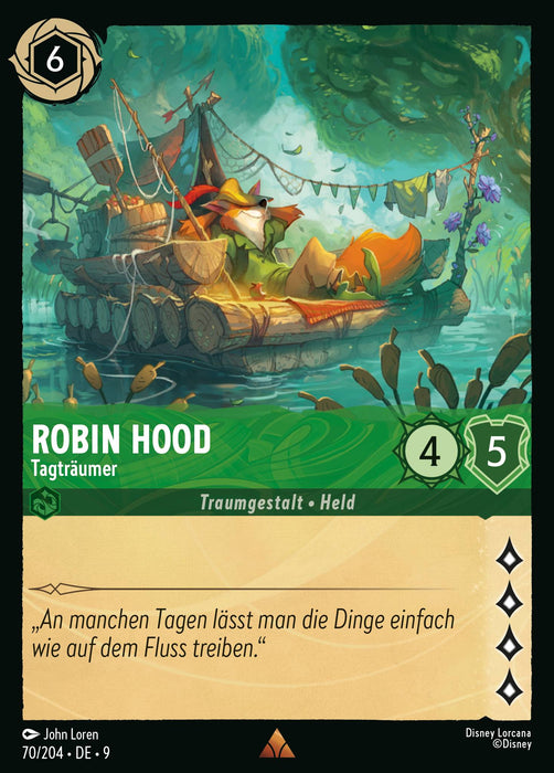 Robin Hood - Tagträumer 9FAB-070 Rare Deutsch