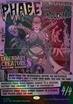 Phage the Untouchable MCON-1195 Mythic Englisch