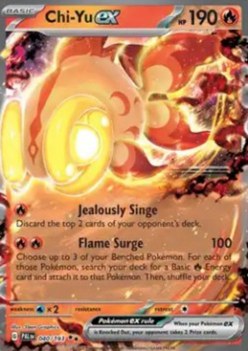 Chi-Yu ex PAL-040 Double Rare Englisch