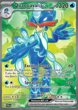 Quaquaval ex PAL-235 Ultra Rare Englisch