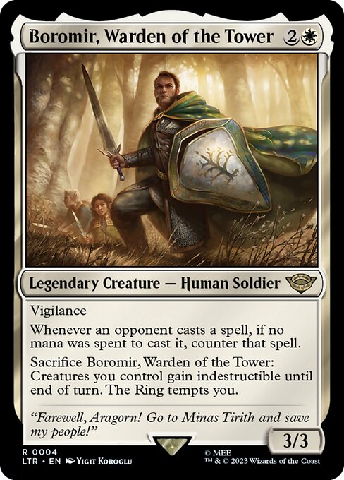 Magic: Boromir, Warden of the Tower