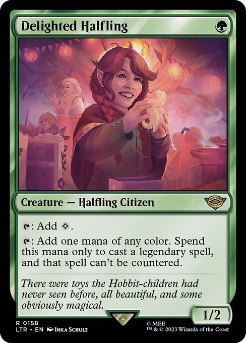Magic: Delighted Halfling