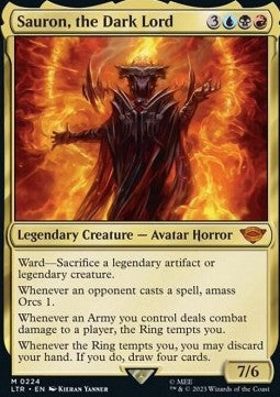 Sauron, the Dark Lord LTR-224 Mythic Englisch