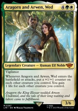 Aragorn and Arwen, Wed (V.1) XLTR-287 Mythic Englisch