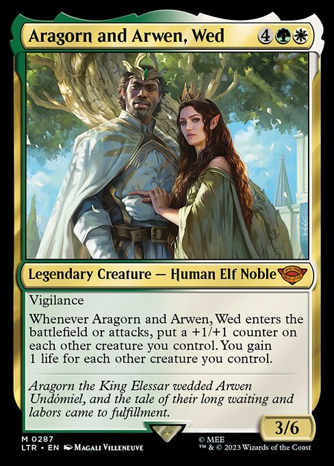 Magic: Aragorn and Arwen, Wed
