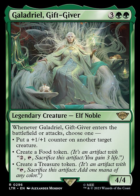 Galadriel, Gift-Giver (V.1) XLTR-296 Rare Englisch