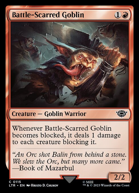 Magic: Battle-Scarred Goblin