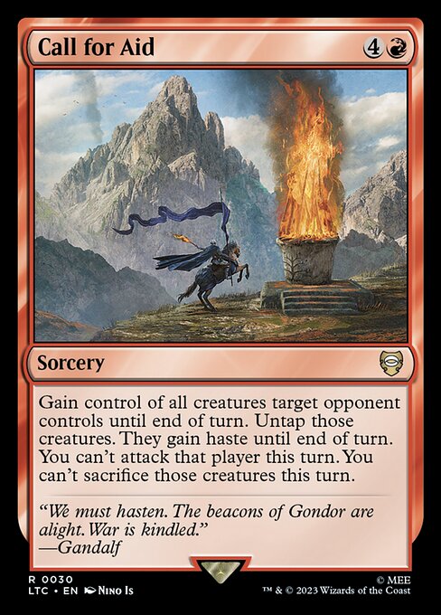 Magic: Call for Aid