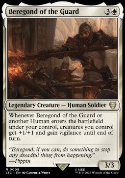 Beregond of the Guard LTC-9 Rare Englisch