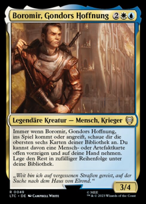 Magic: Boromir, Gondor's Hope