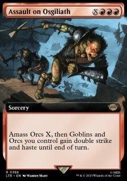 Assault on Osgiliath (V.2) XLTR-386 Rare Englisch