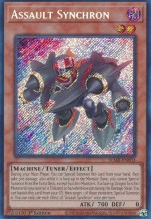Assault Synchron (V.1) BLMR-EN003 Secret Rare Englisch