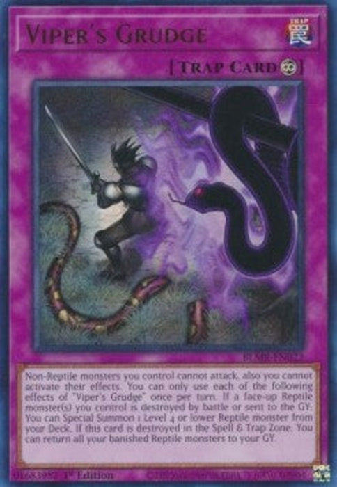 Viper's Grudge BLMR-EN022 Ultra Rare Englisch