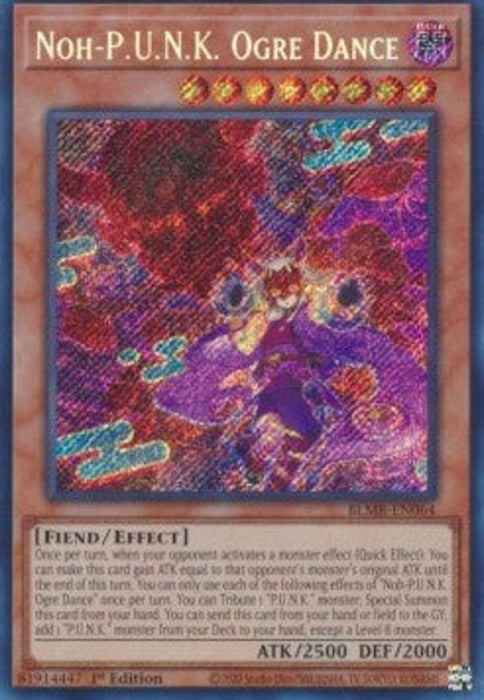 Noh-P.U.N.K. Ogre Dance BLMR-EN064 Secret Rare Englisch