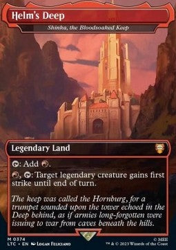 Shinka, the Bloodsoaked Keep (V.1) XLTC-374 Mythic Englisch