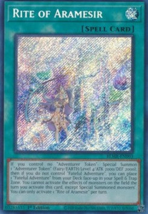 Rite of Aramesir (V.1) BLMR-EN093 Secret Rare Englisch