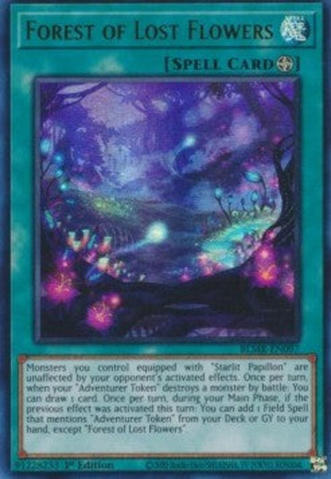 Forest of Lost Flowers BLMR-EN097 Ultra Rare Englisch
