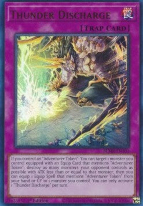 Thunder Discharge BLMR-EN101 Ultra Rare Englisch