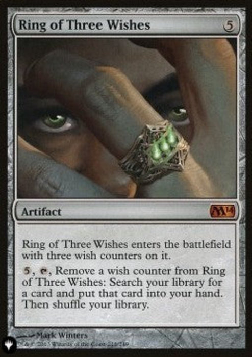 Ring of Three Wishes ZNL-216 Mythic Englisch