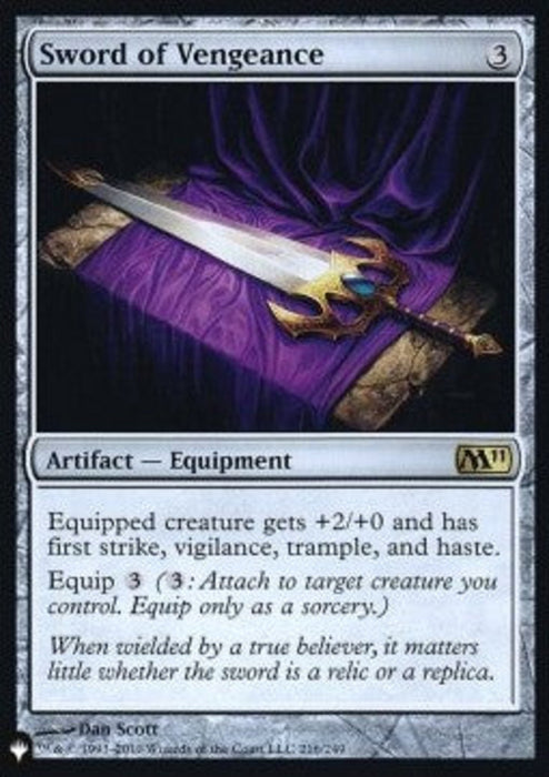 Sword of Vengeance ZNL-216 Rare Englisch
