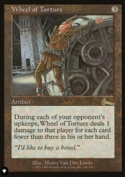 Wheel of Torture ZNL-138 Rare Englisch