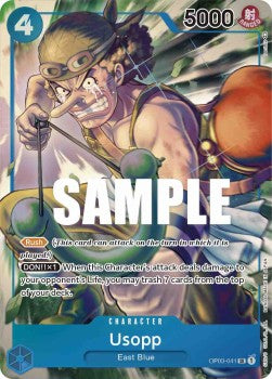 Usopp (OP03-041) (V.2) OP03 Alternate Art Englisch