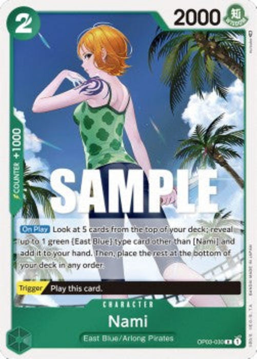 Nami (OP03-030) OP03 Rare Englisch
