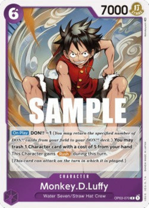 Monkey.D.Luffy (OP03-070) OP03 Rare Englisch