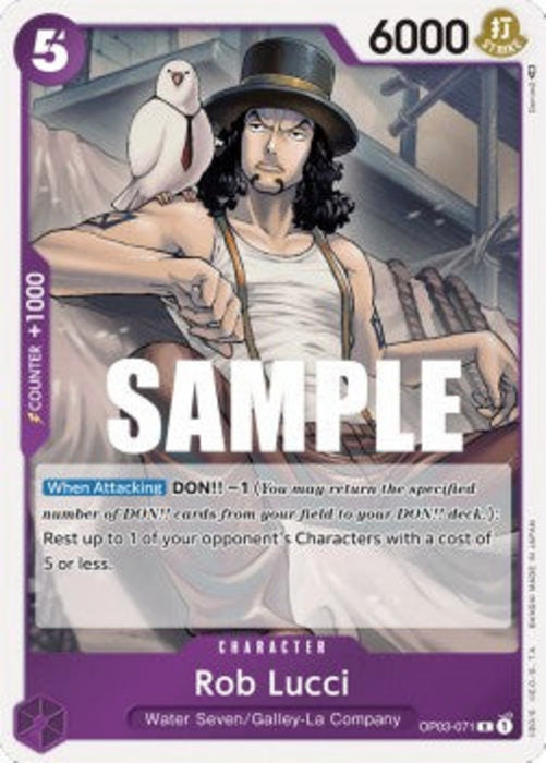 Rob Lucci (OP03-071) OP03 Rare Englisch