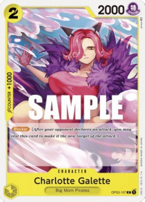 Charlotte Galette (OP03-107) OP03 Common Englisch
