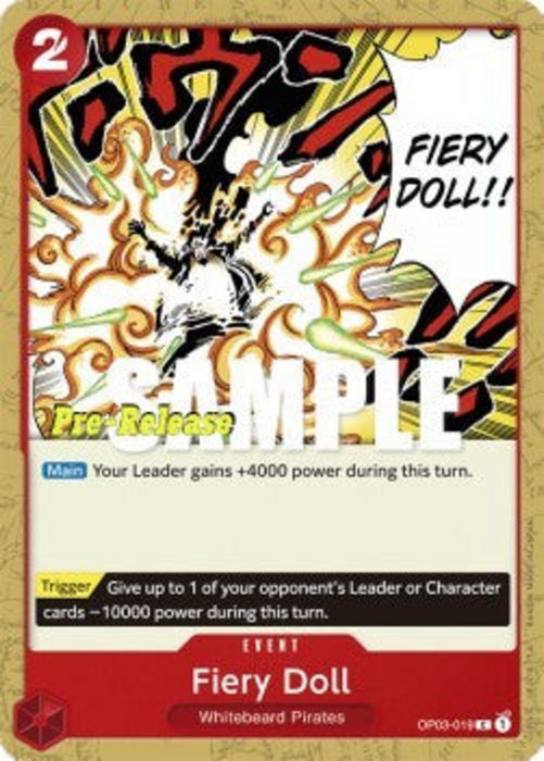 Fiery Doll (OP03-019) OP03P Common Englisch
