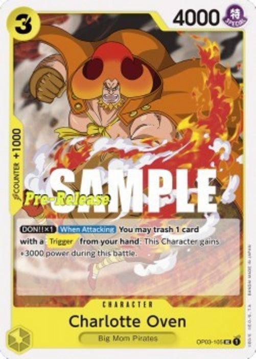 Charlotte Oven (OP03-105) OP03P Uncommon Englisch